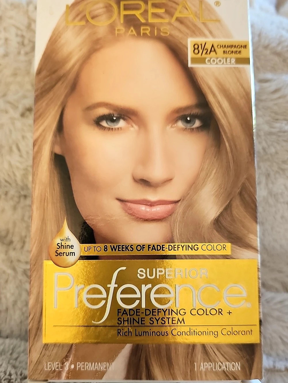 L'Oréal Superior Preference 81⁄2A Champagne Blonde Hair Color NWT